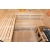 Sauna sucha z piecem MO-EA3 XL 3-osobowa 150x150x200cm 4,5kW